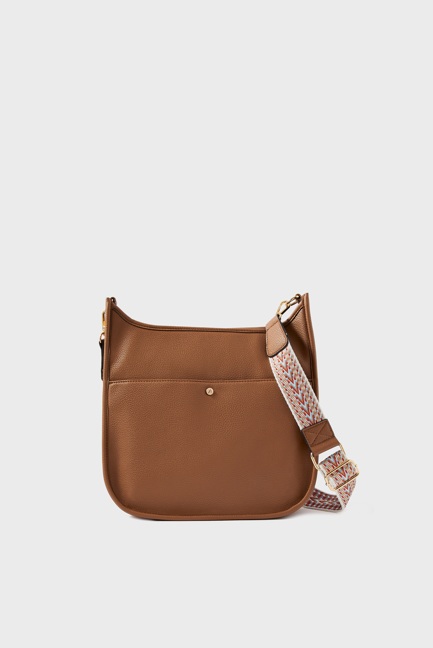 Женская коричневая сумка Maci Large Messenger 1
