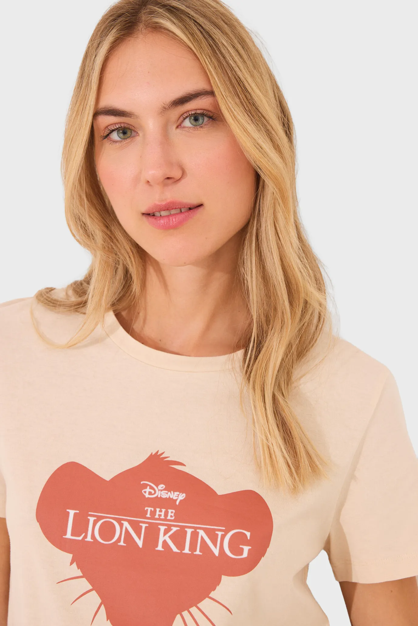 Жіноча бежева піжама (футболка, брюки) The Lion King 4