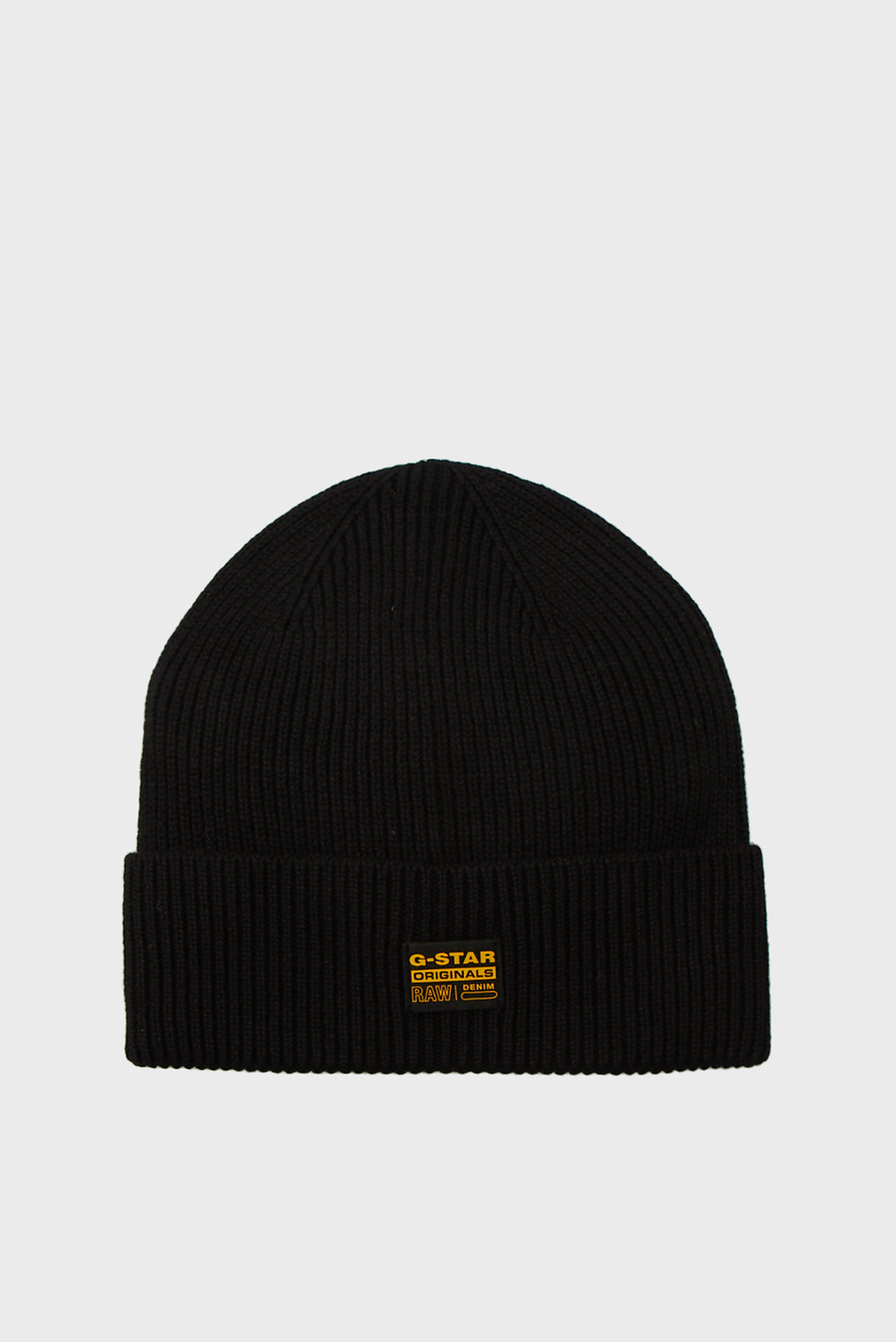 Мужская черная шапка Geffo Long Beanie 1