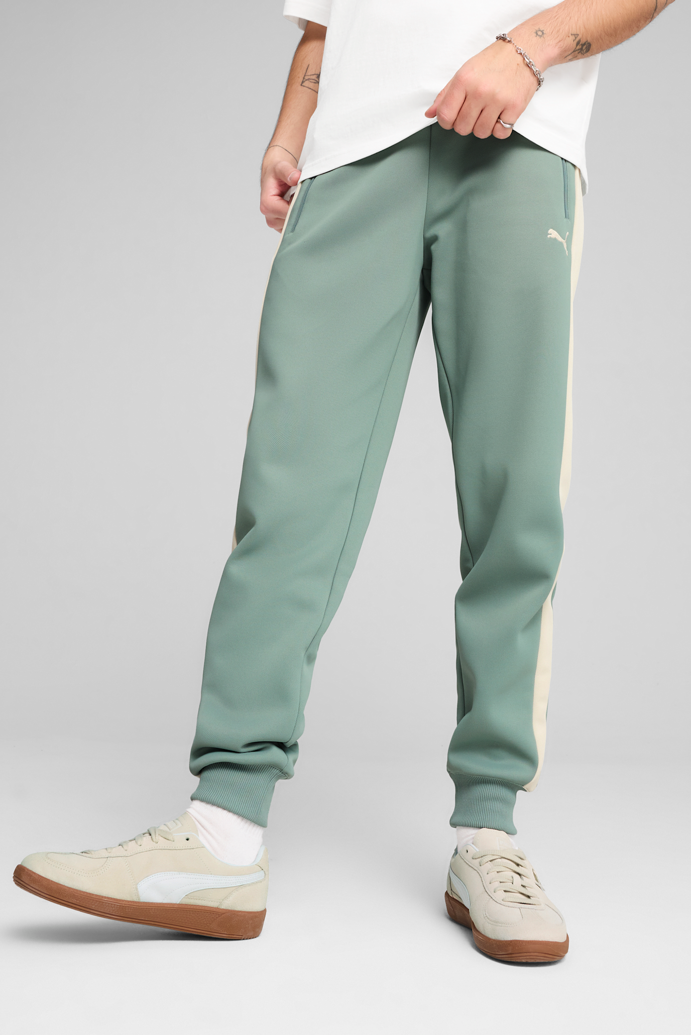 Мужские мятные спортивные брюки T7 ALWAYS ON Track Pants Men 1