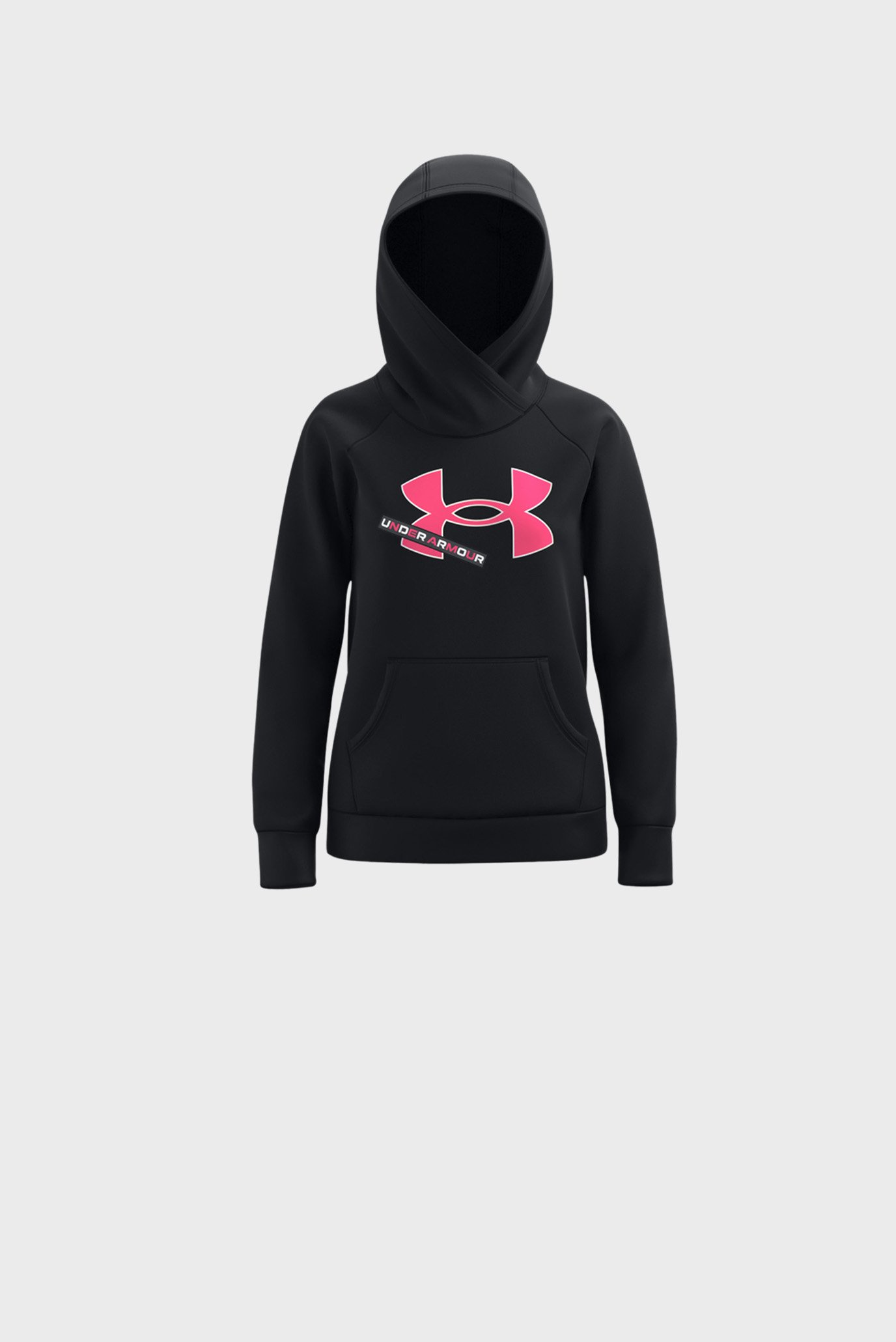 Дитяче чорне худі Rival Fleece Logo Hoodie 1