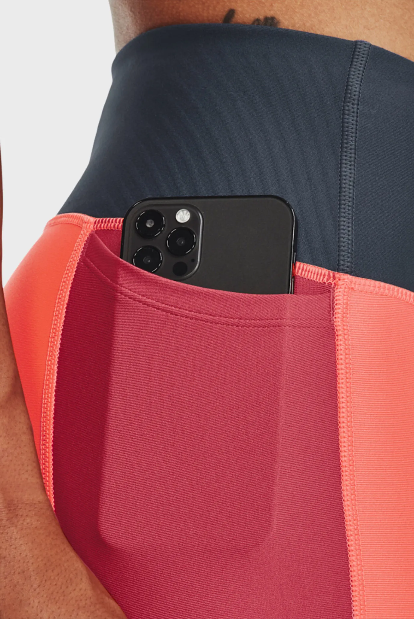 Жіночі коралові тайтси Armour Blocked Ankle Legging 4