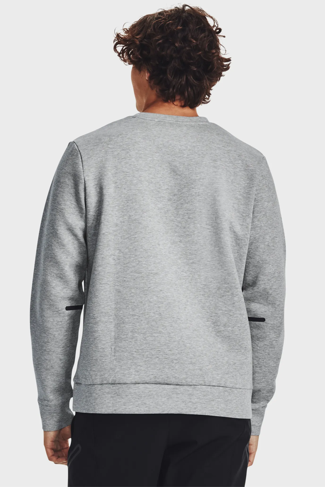 Чоловічий сірий світшот UA Unstoppable Flc Crew 3