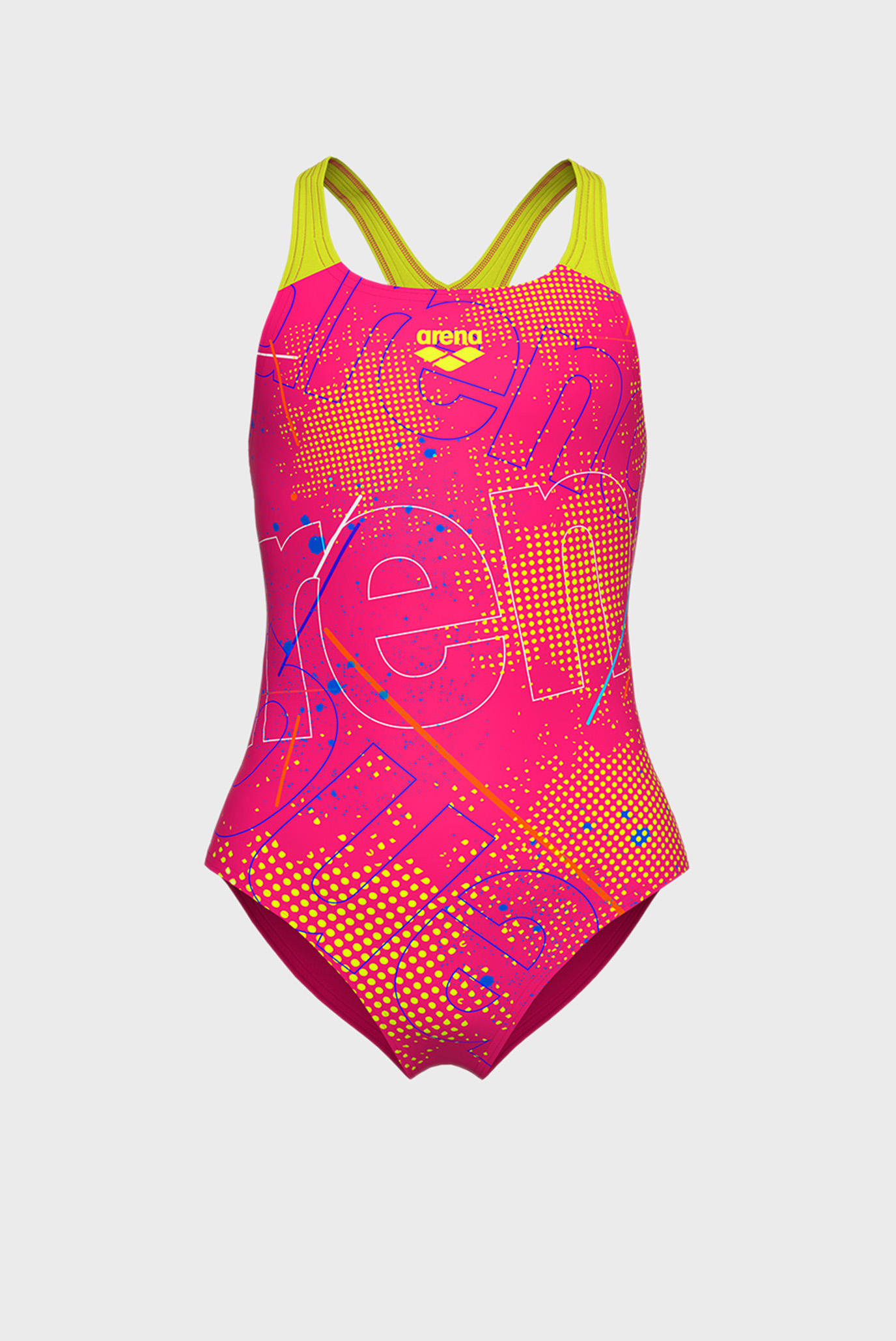 Детский розовый купальник GALACTIC SWIMSUIT SWIM PRO BAC Arena 005923 ...