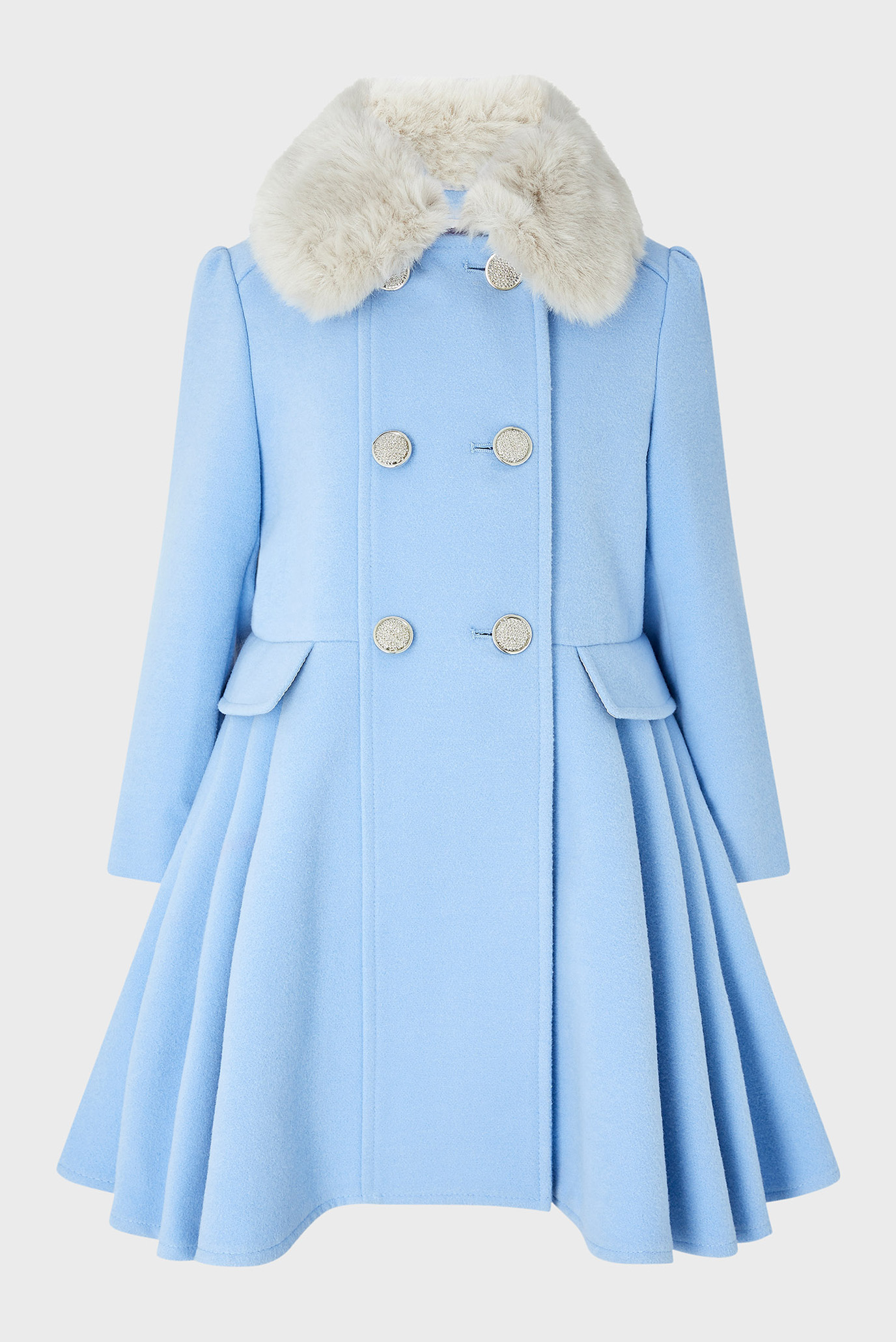 Детское голубое пальто Aurora Coat 1