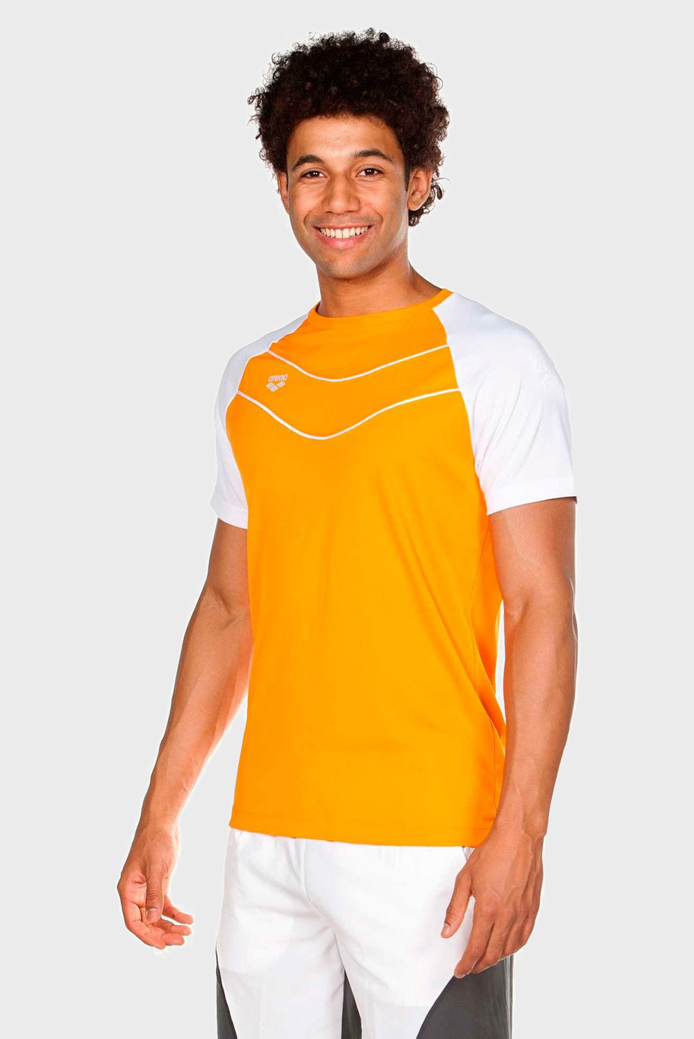 Мужская оранжевая футболка M GYM 1