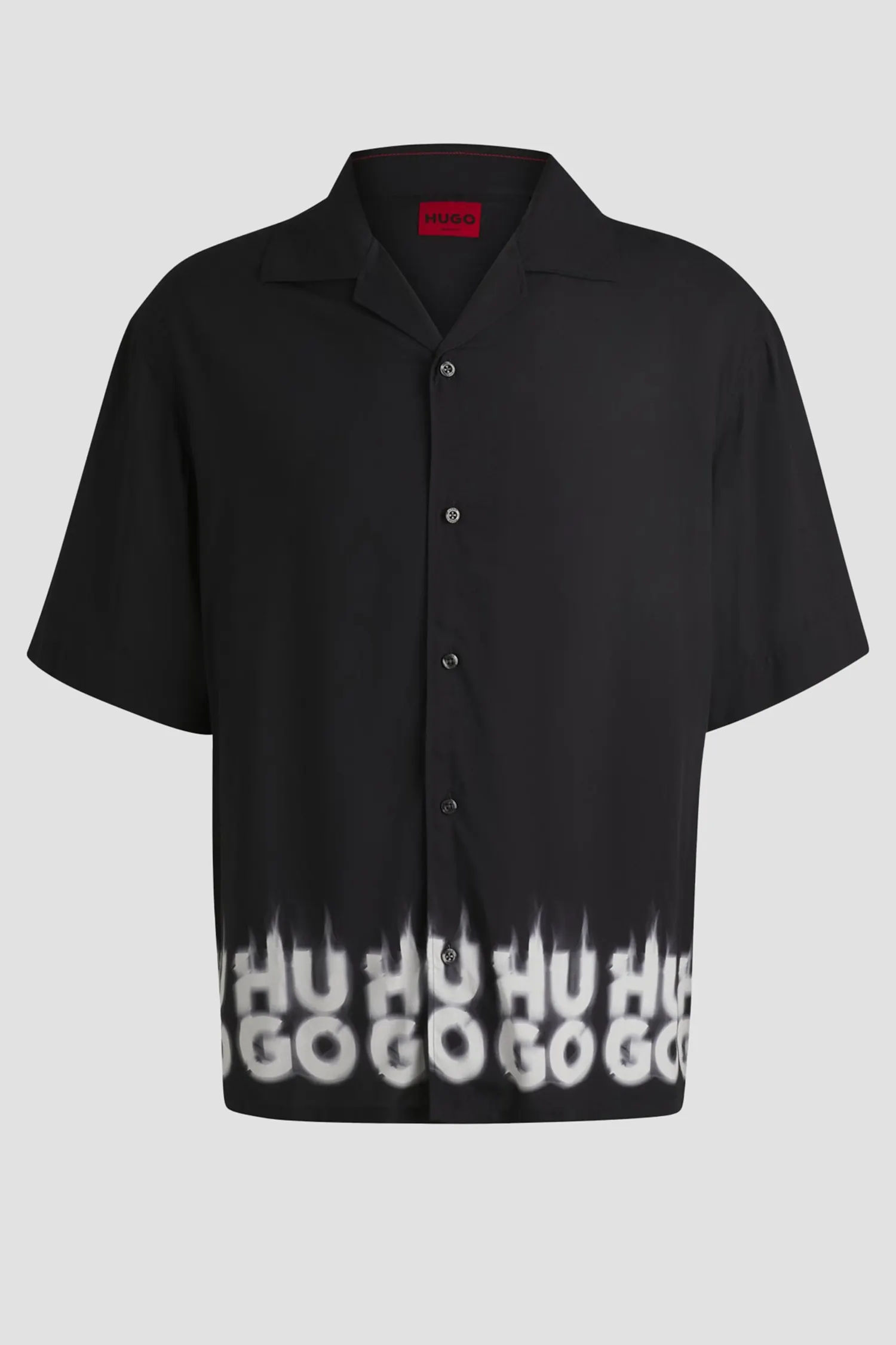 Мужская черная рубашка 6