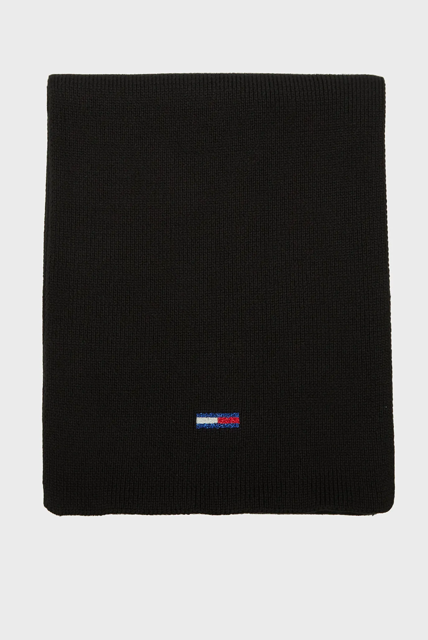 Женский черный шарф TJW FLAG SCARF 3