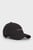 Женская черная кепка с узором CK MONOGRAM CAP