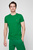 Чоловіча зелена футболка CONTRAST LOGO