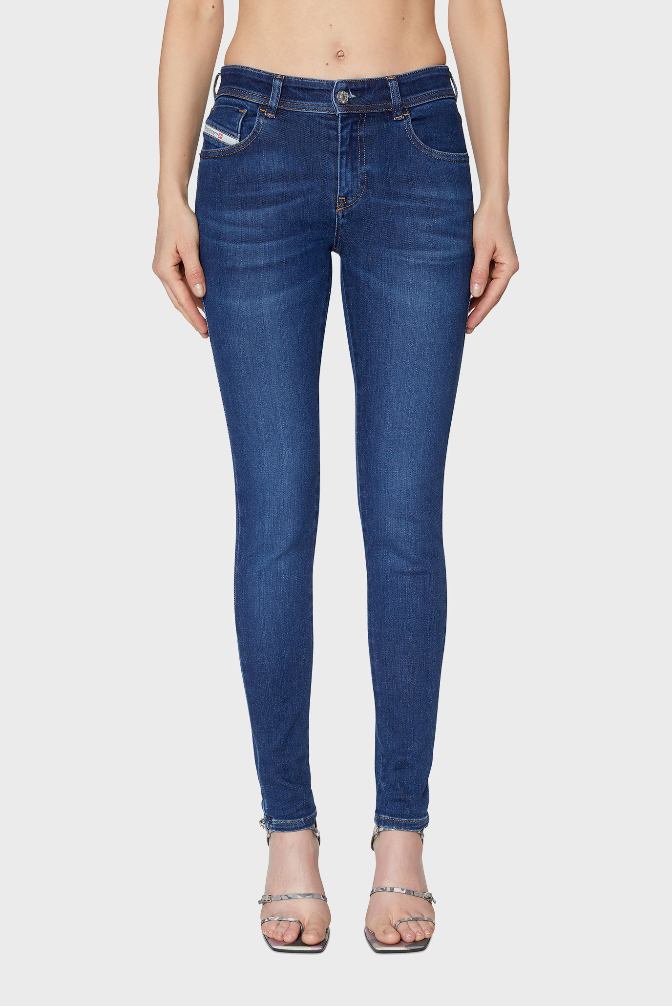 Жіночі темно-сині джинси 1984 SLANDY-HIGH 1