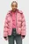 Жіноча рожева куртка pearlized puffer