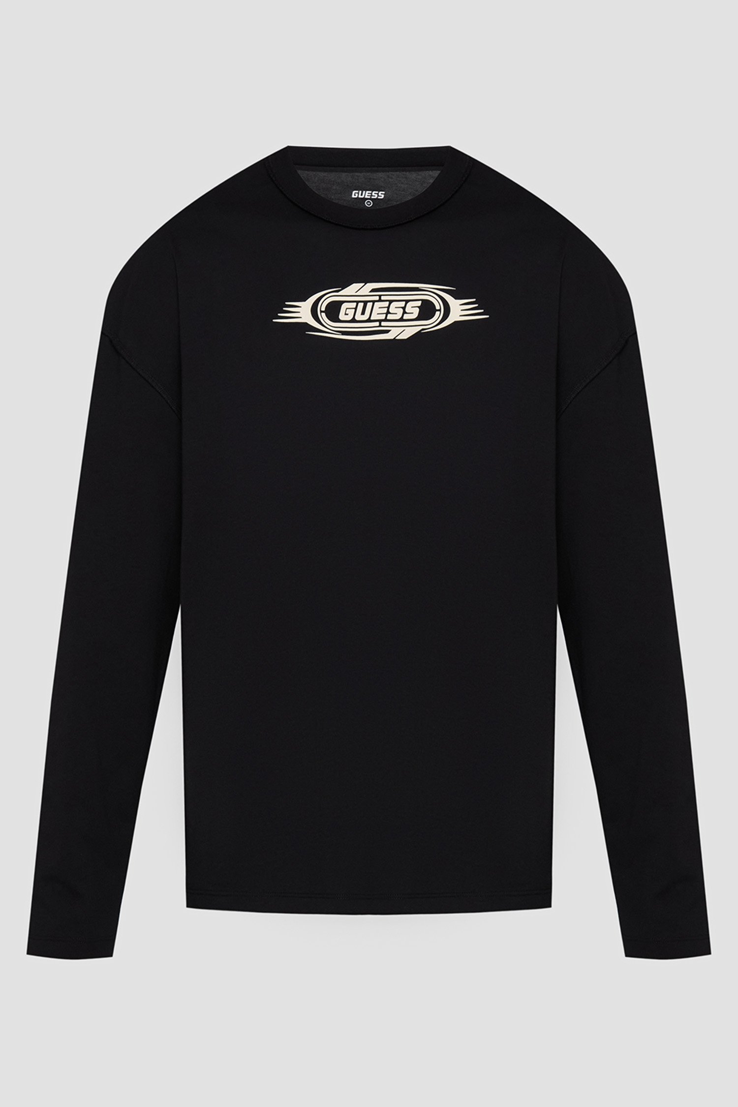 Мужской черный лонгслив Черный XXL Guess Z5YI14.I3Z14;JBLK Мужской черный лонгслив Черный XXL Guess Z5YI14.I3Z14;JBLK