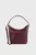 Жіноча бордова шкіряна сумка TANGOSO