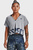 Женская серая футболка UA Pjt Rock RSPCT SSV