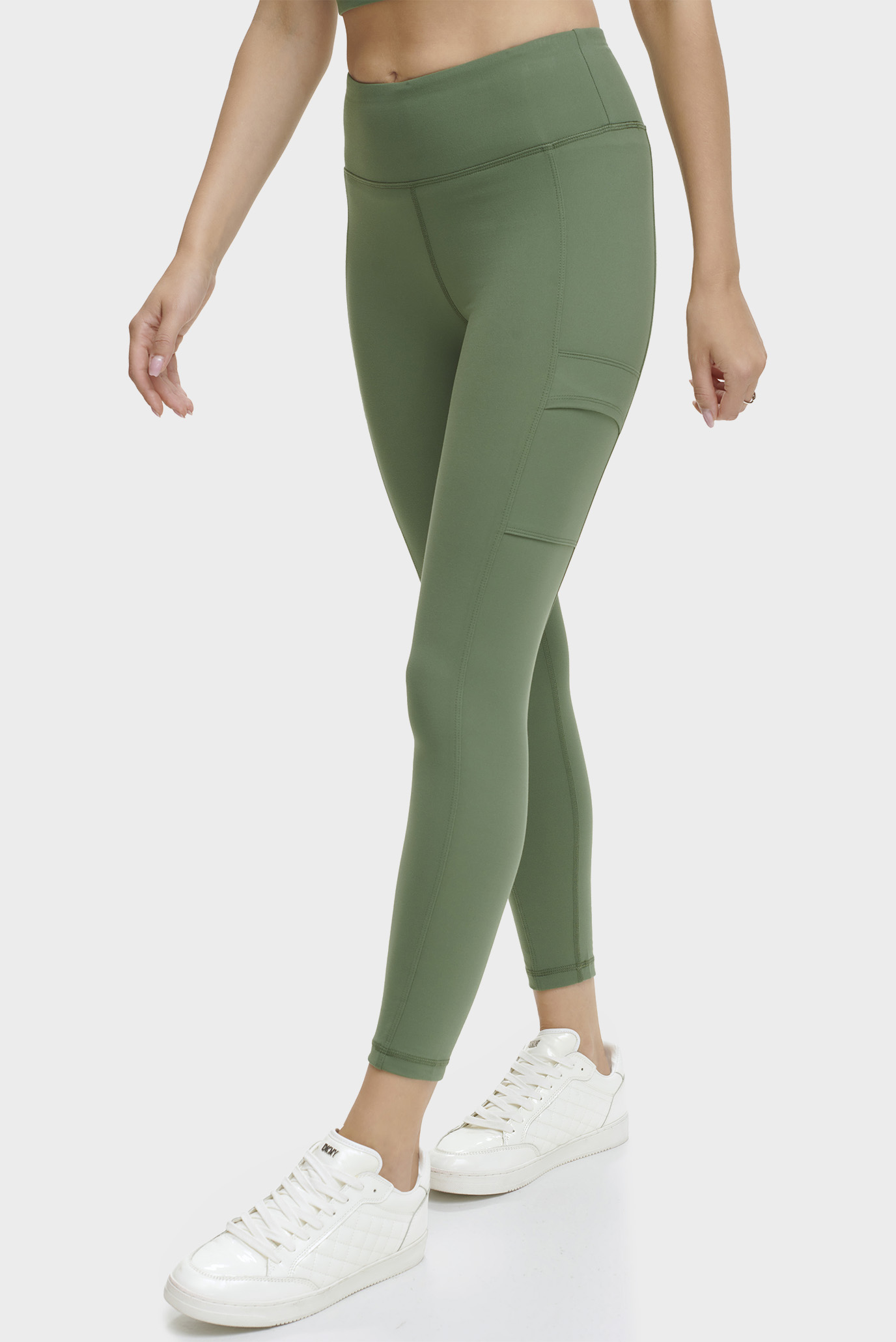 Женские зеленые леггинсы Зеленый S DKNY DP3P3249_FW7 Женские зеленые леггинсы Зеленый S DKNY DP3P3249_FW7