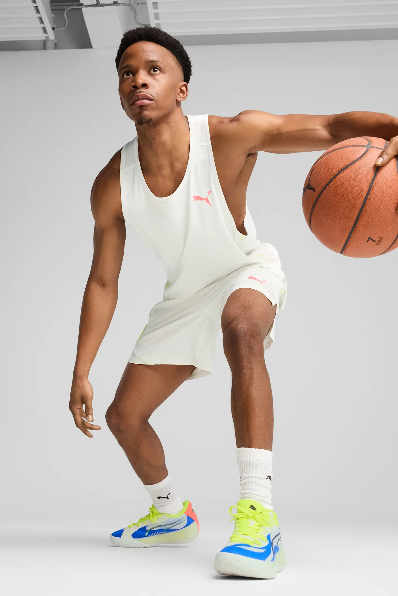 Чоловіча світло-сіра майка All-Pro Singlet Men 2