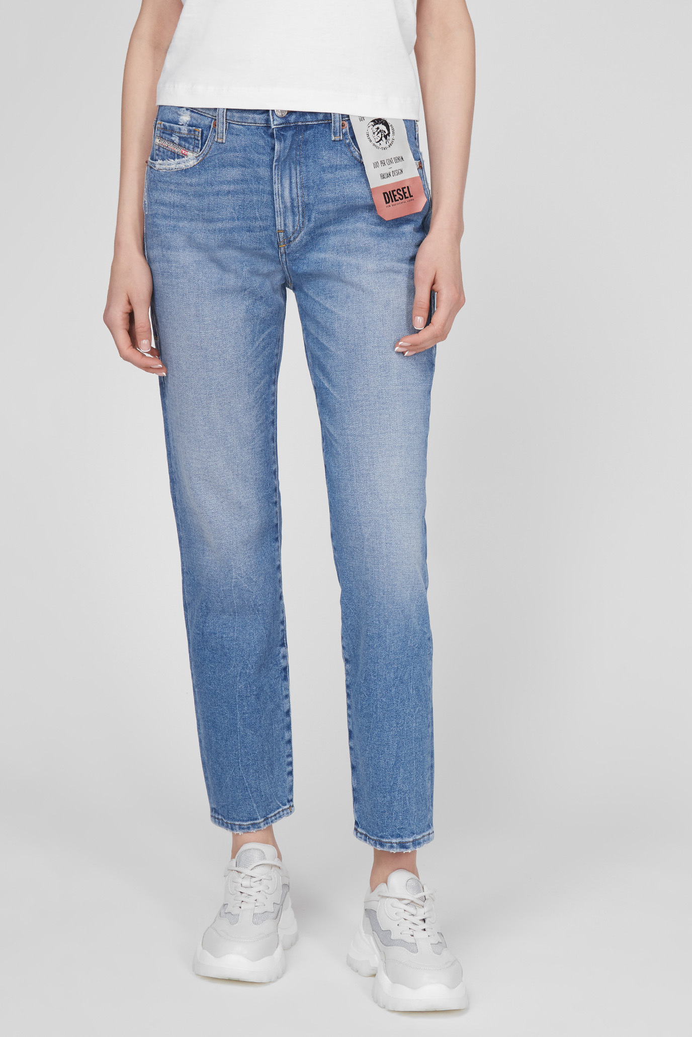 Жіночі блакитні джинси D-JOY 1