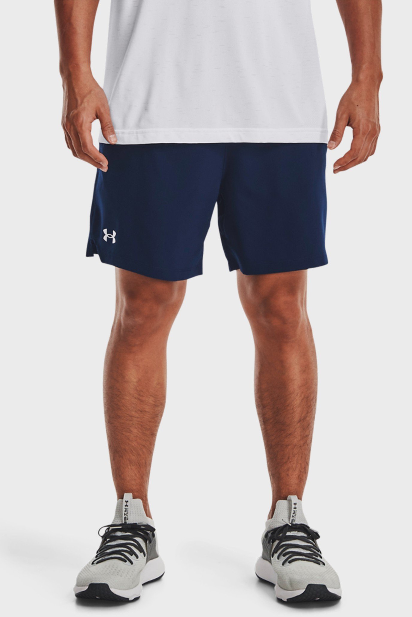 Мужские темно-синие шорты UA Vanish Woven 6in Shorts 1