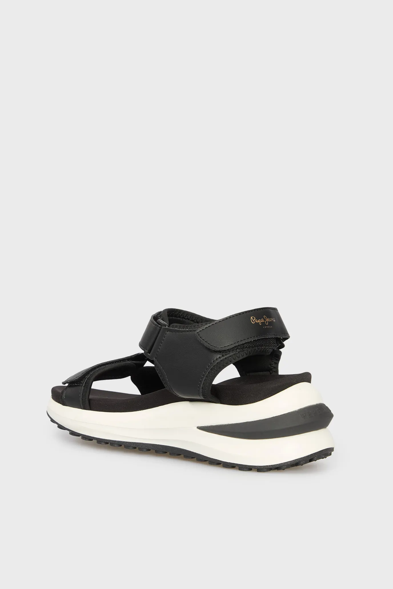 Жіночі чорні шкіряні сандалі WINSLOVE ACTION 5