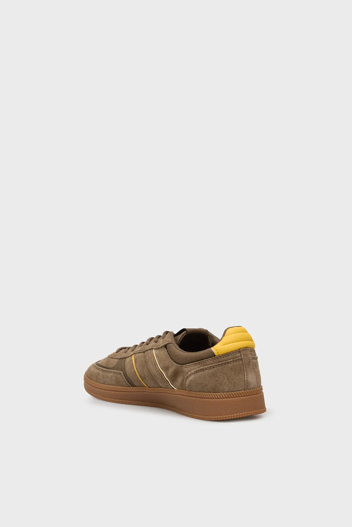 Чоловічі темно-зелені замшеві снікерси GREENWICH 5