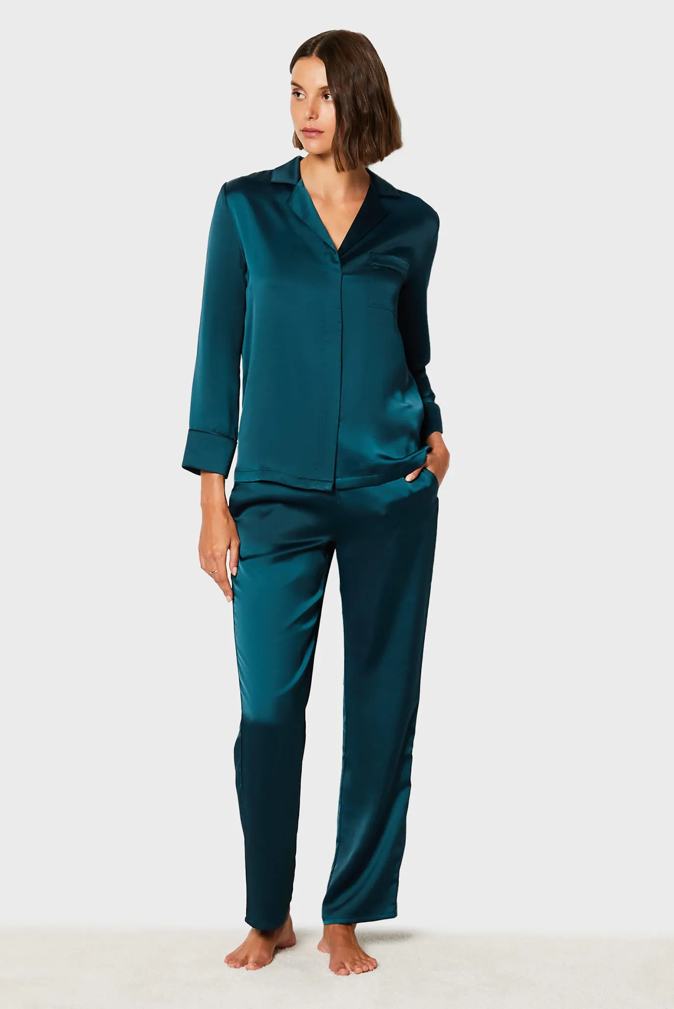 Жіноча зелена сорочка BALDA 2