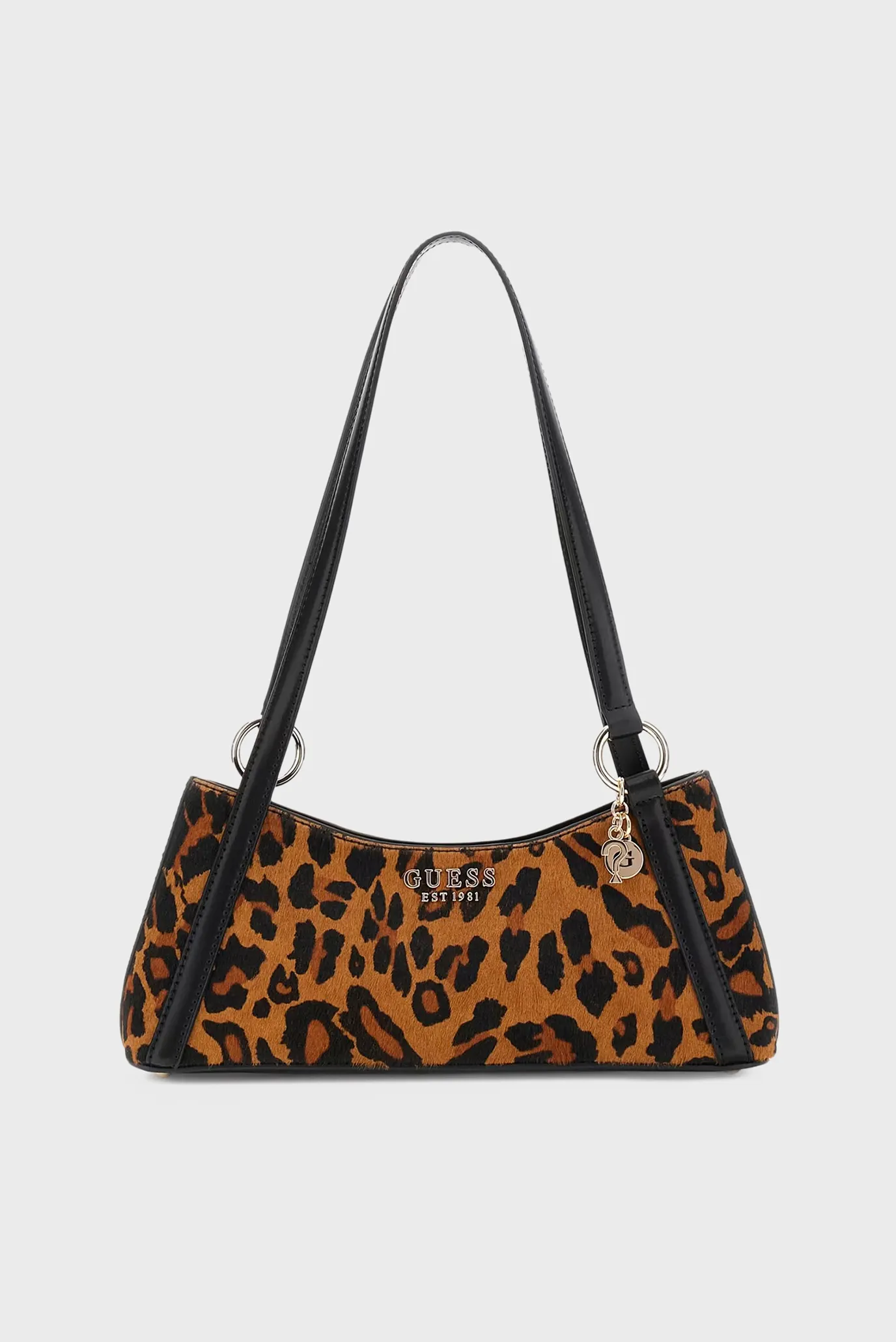 Женская рыжая кожаная сумка с узором Рыжий ONESIZE Guess HWLO75.29180;LEO