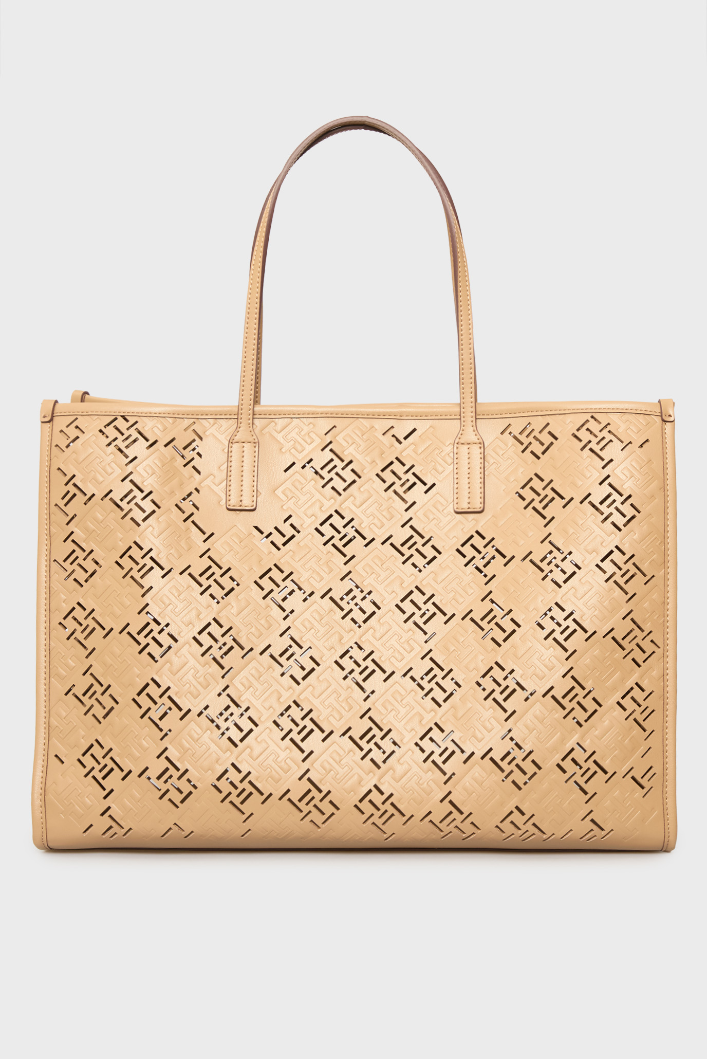 Женская бежевая сумка CITY TOTE MONO Бежевый ONESIZE Tommy Hilfiger AW0AW17501 Женская бежевая сумка CITY TOTE MONO Бежевый ONESIZE Tommy Hilfiger AW0AW17501