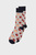 Чоловічі сірі шкарпетки з візерунком