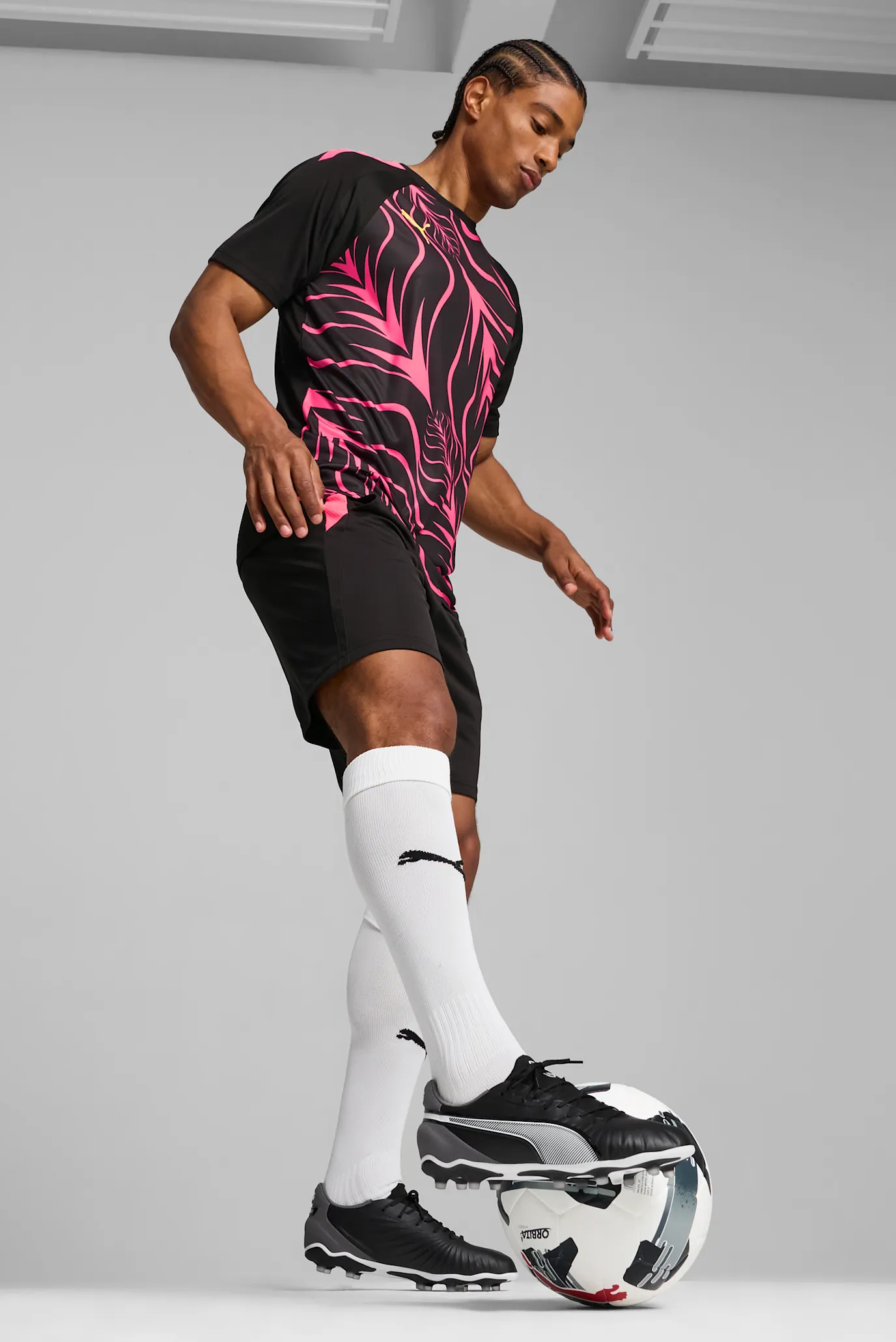 Чоловічі чорні бутси KING MATCH FG/AG Football Boots 8