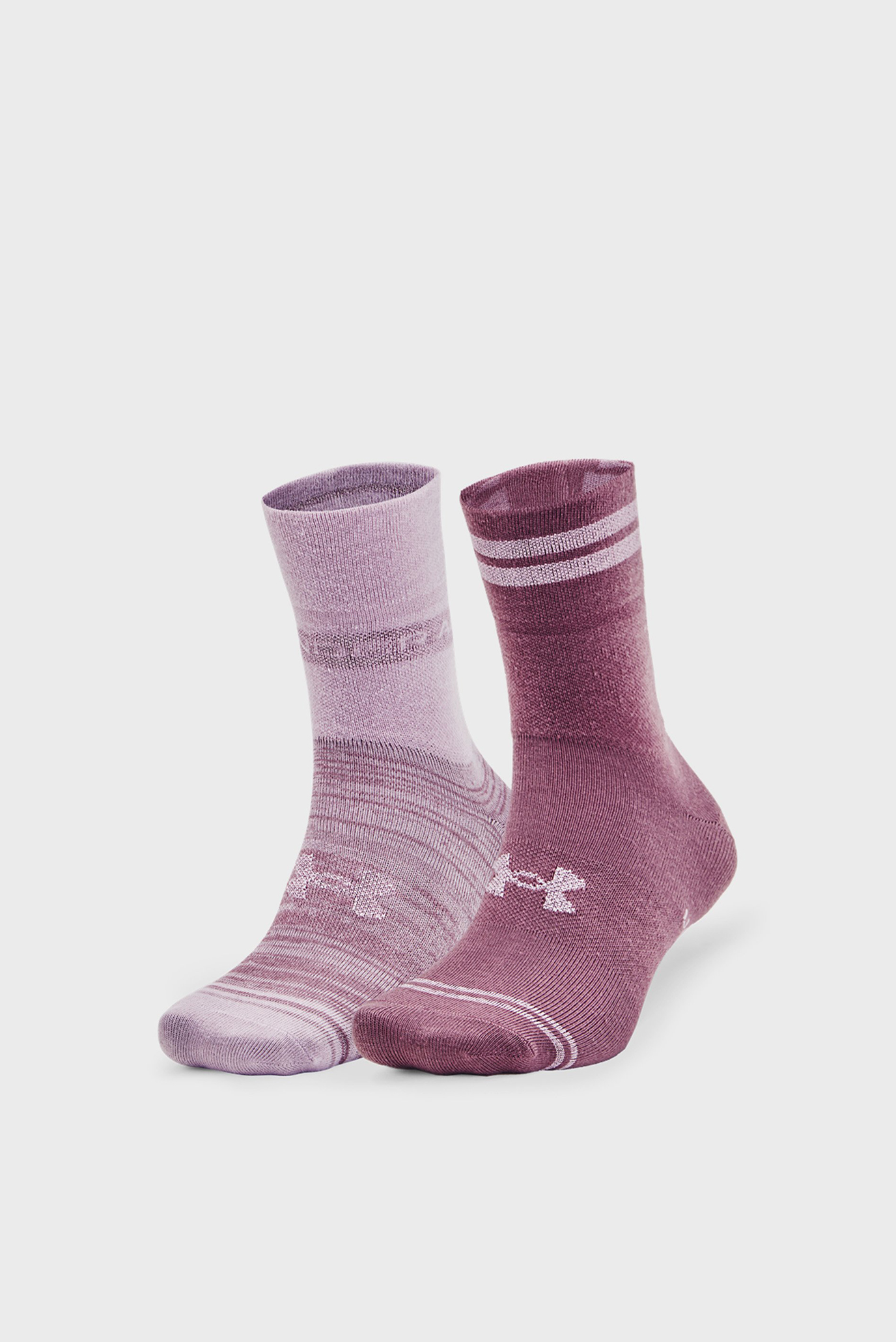 Бузкові шкарпетки (2 пари) UA Essential Hi Lo 1