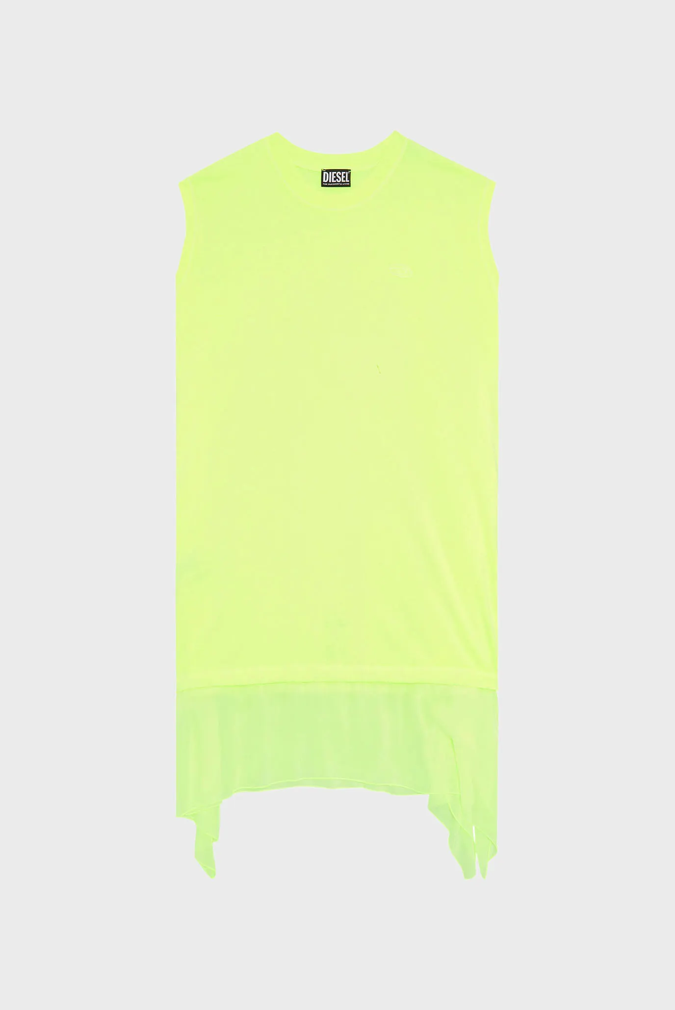 Женское желтое платье D-ROLLETTY 4