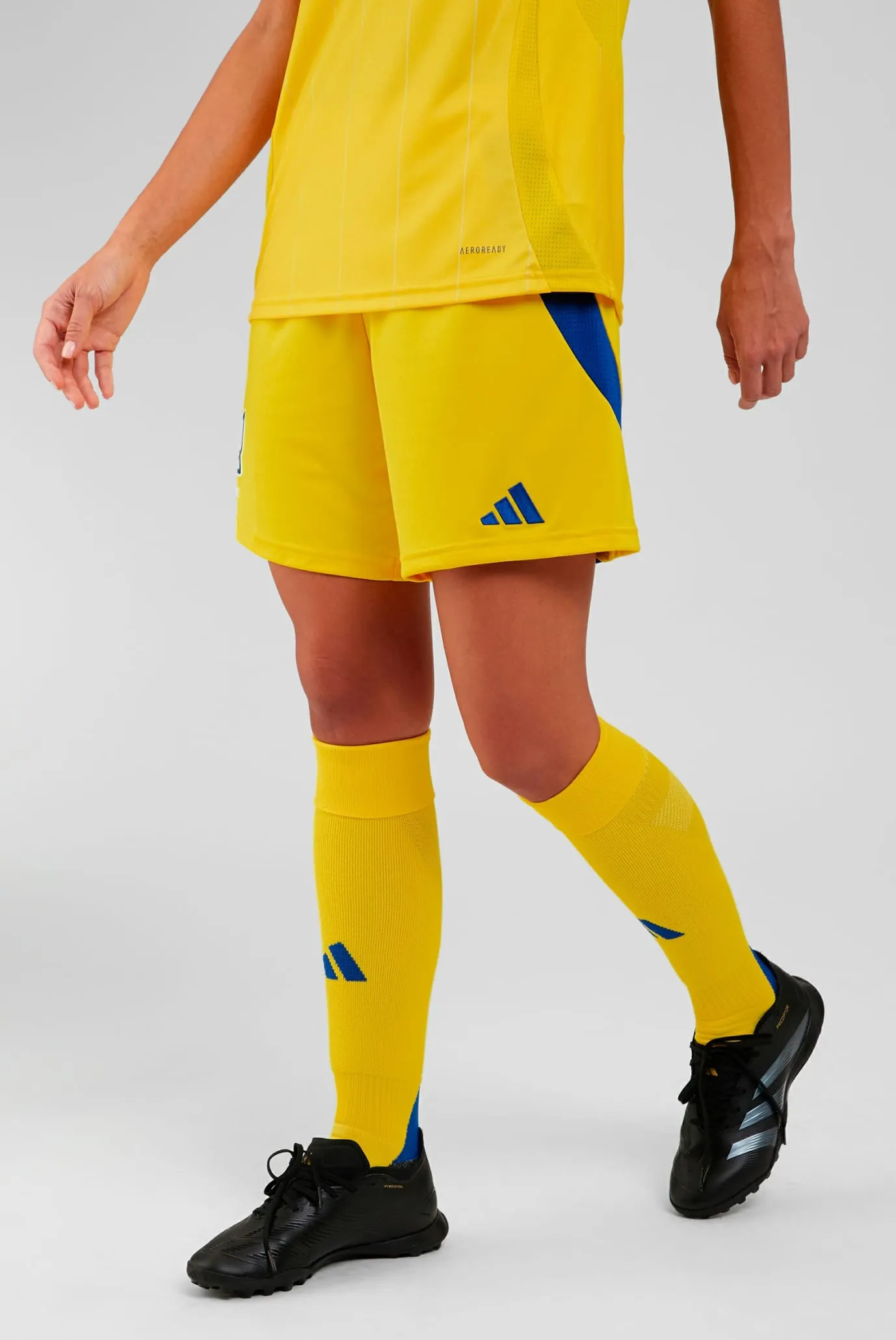 Женские желтые шорты Ukraine 24 1