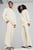 Белые спортивные брюки BETTER CLASSICS Sweatpants (унисекс)