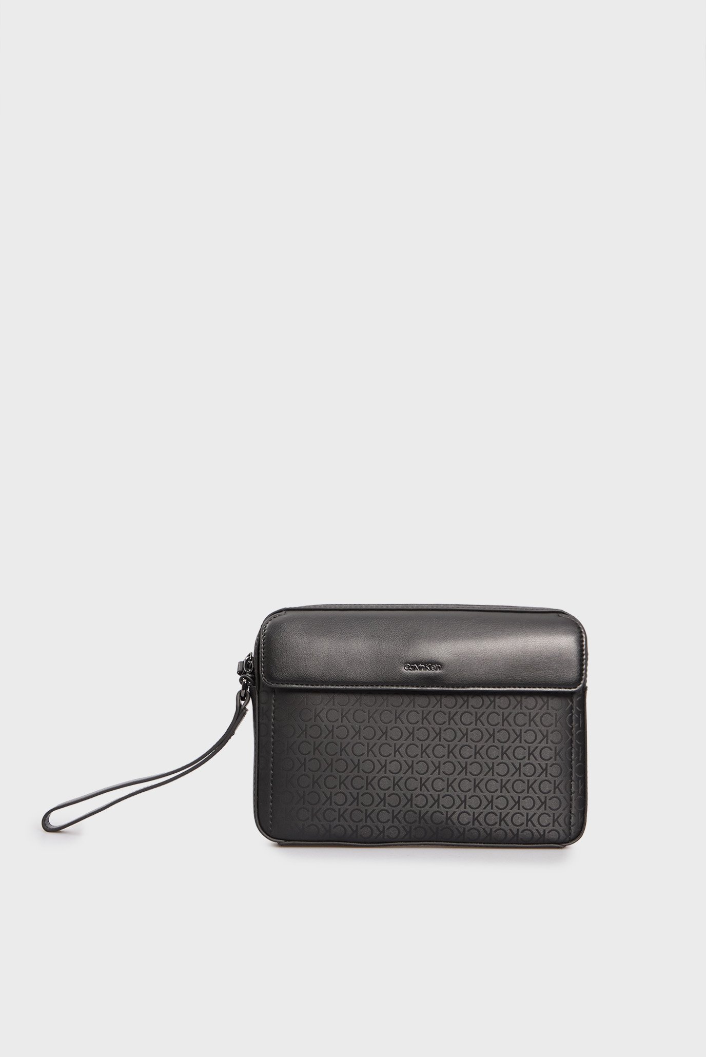 Мужская черная борсетта с узором CK SLEEK POUCH MONO Черный ONESIZE Calvin Klein K50K513043 Мужская черная борсетта с узором CK SLEEK POUCH MONO Черный ONESIZE Calvin Klein K50K513043