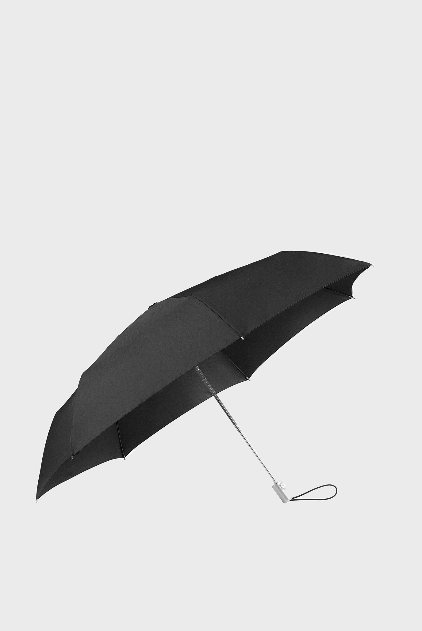 Чоловіча чорна парасолька ALU DROP S 1
