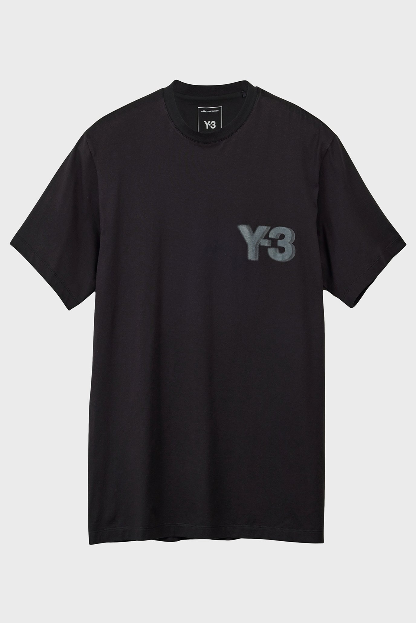 Чорна футболка Y-3 Logo 1