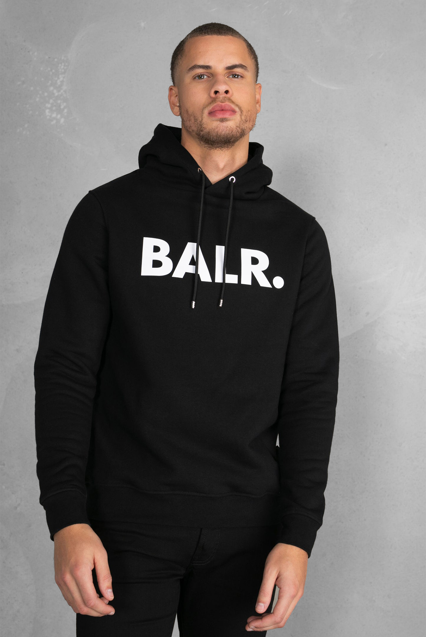 BALR. /BRAND STRAIGHT HOODIE/B1261 1017-