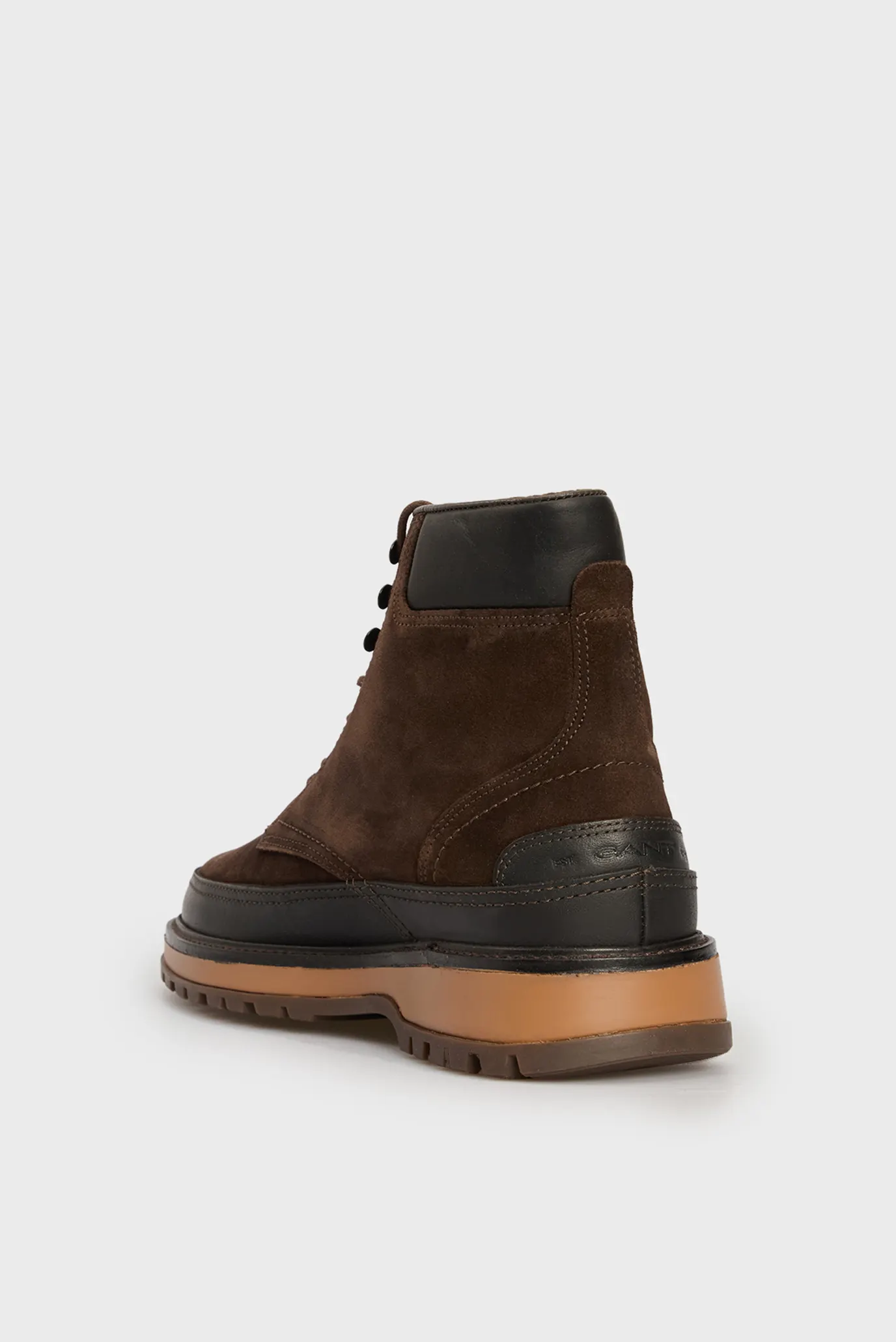 Чоловічі темно-коричневі замшеві черевики Clafton 5