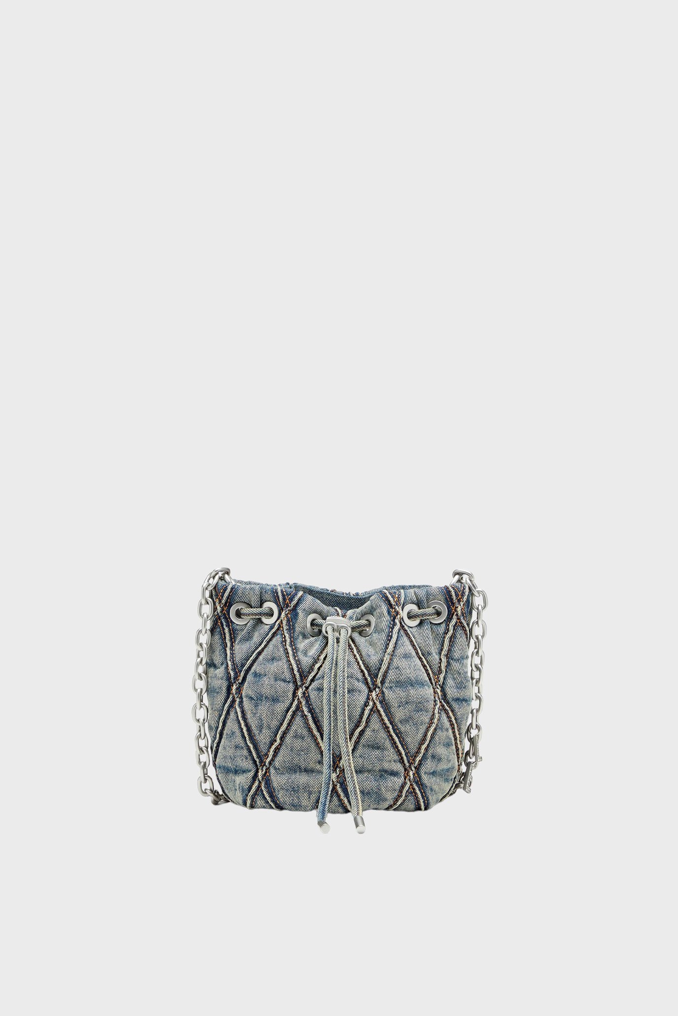 Женская синяя джинсовая сумка CHARM-D Синий ONESIZE Diesel X10346 P5570 Женская синяя джинсовая сумка CHARM-D Синий ONESIZE Diesel X10346 P5570