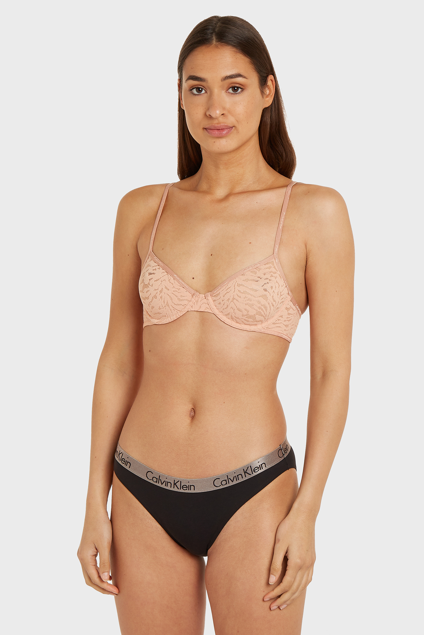 Женский бежевый бюстгальтер UNLINED Бежевый 32B Calvin Klein 000QF7342E Женский бежевый бюстгальтер UNLINED Бежевый 32B Calvin Klein 000QF7342E