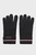 Мужские черные шерстяные перчатки CORPORATE KNIT GLOVES