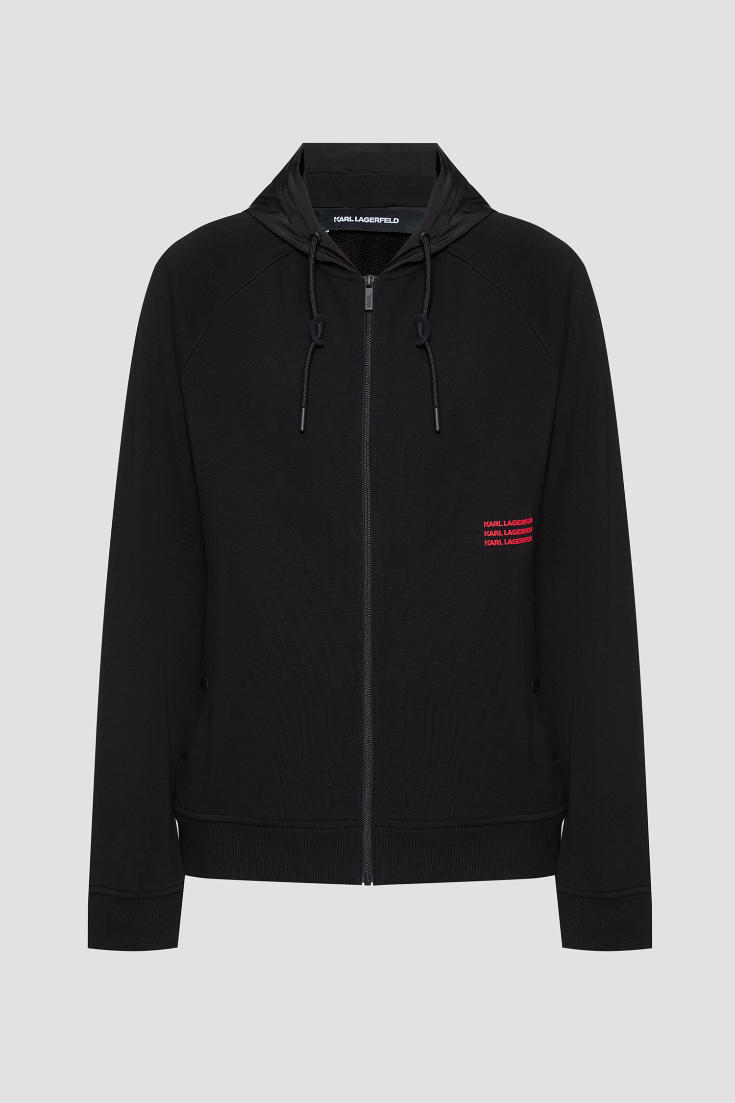 Мужское черное худи Черный XL Karl Lagerfeld 553904.705028;990 Мужское черное худи Черный XL Karl Lagerfeld 553904.705028;990
