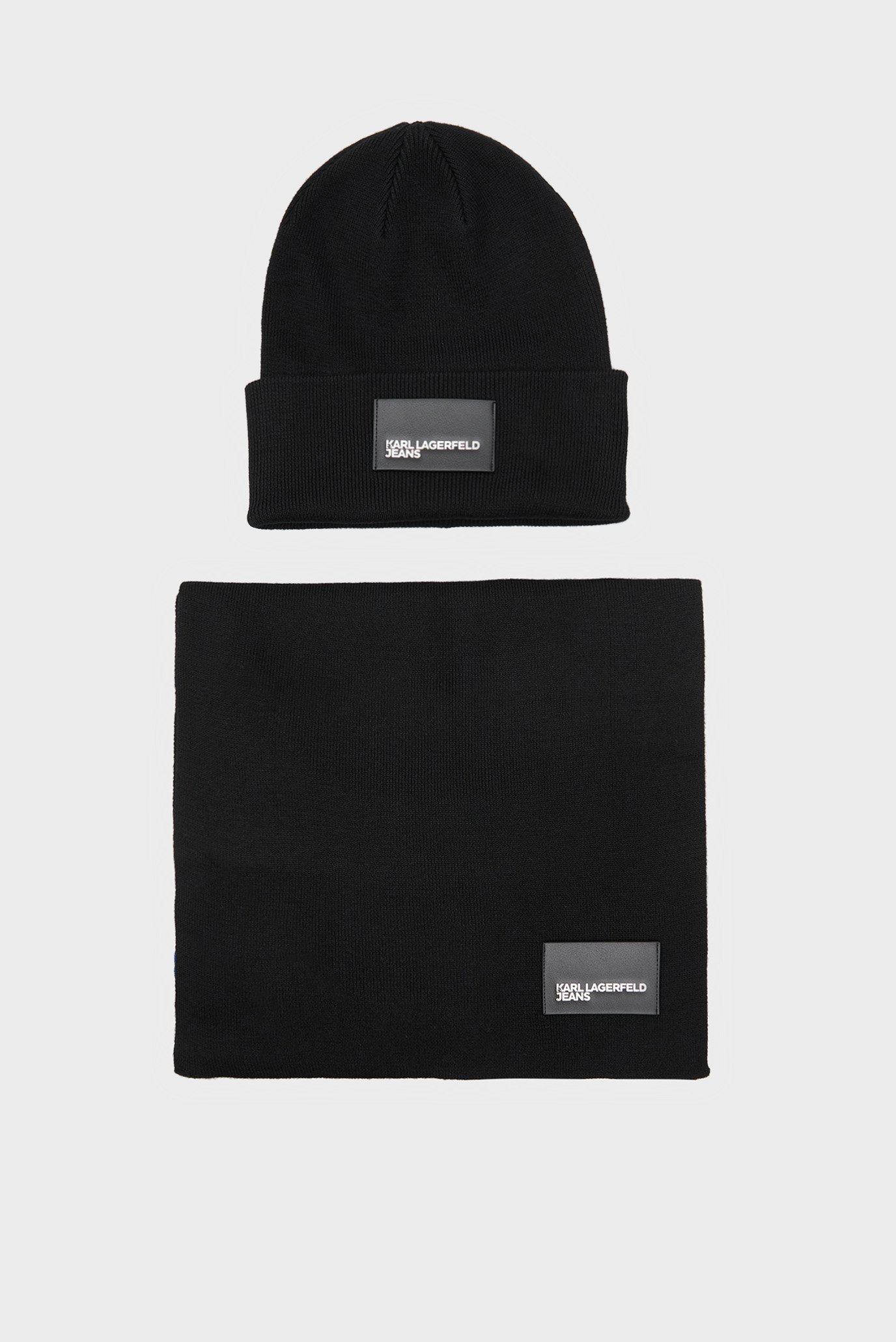 Чоловічий набір аксесуарів (шапка, шарф) GIFTSET BEANIE 1