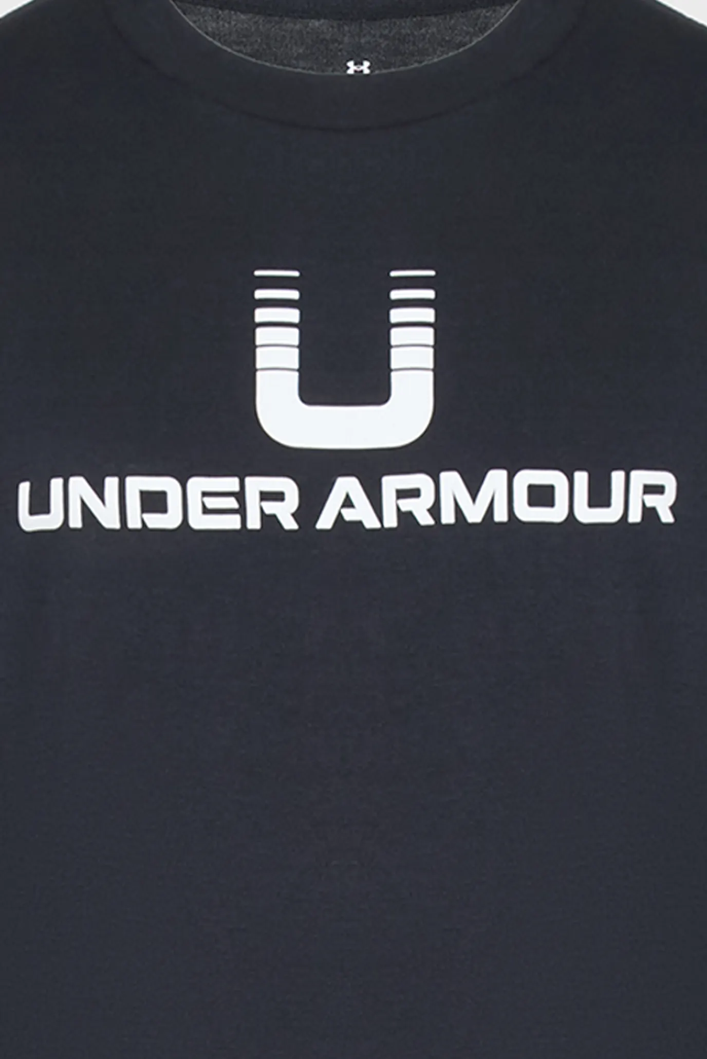 Мужская черная футболка UA HWT U LOGO SS 3