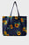 Женская темно-синяя сумка Sunflower Canvas Shoper