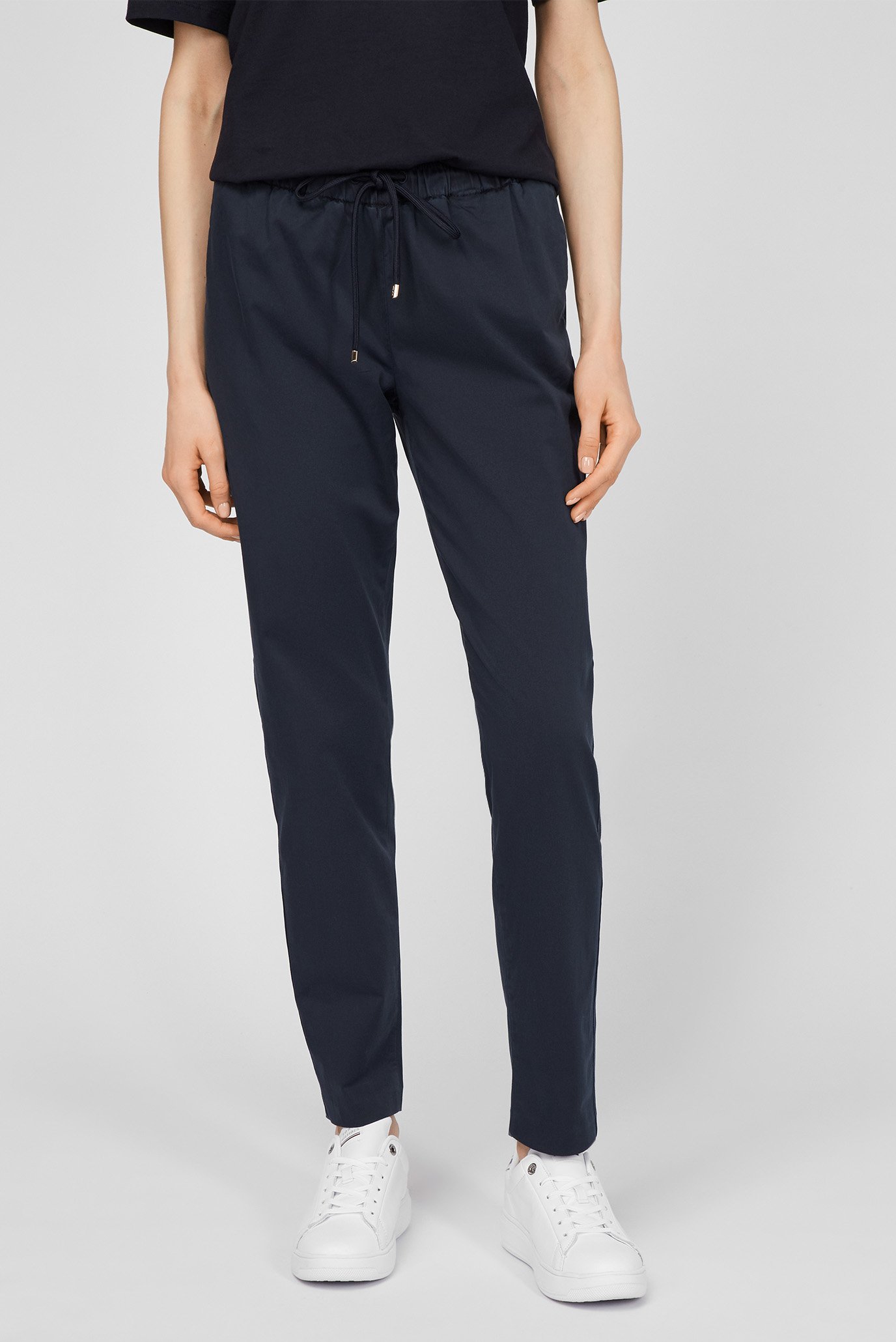 Женские темно-синие брюки CO MODERN PULL ON TAPERED PANT 1