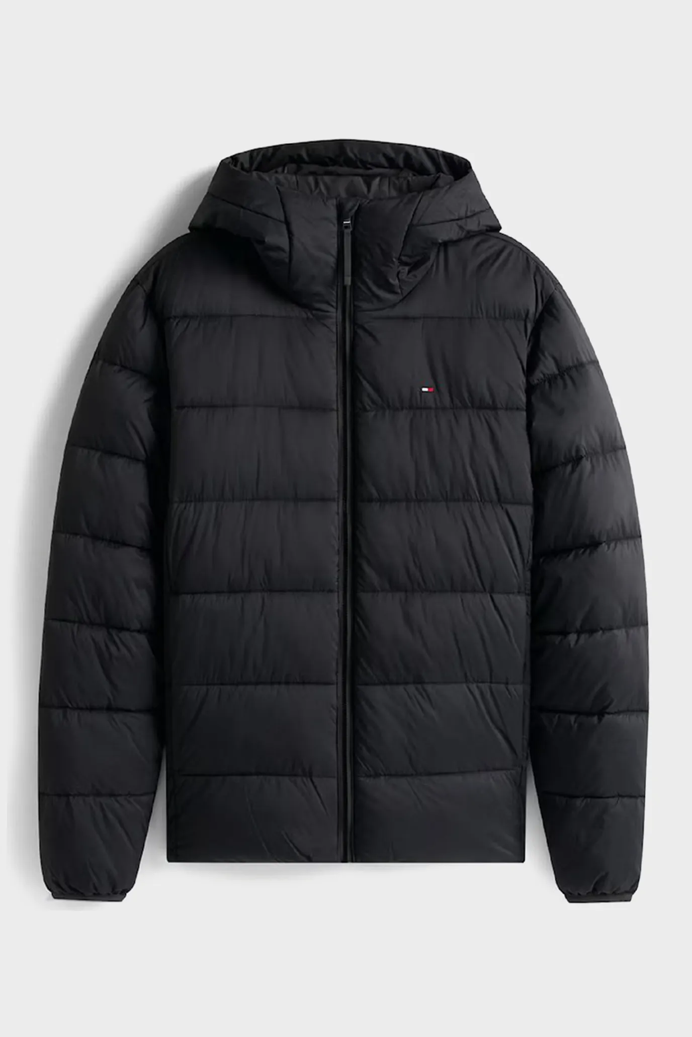 Мужская черная куртка MID WEIGHT HOODED JACKET 7