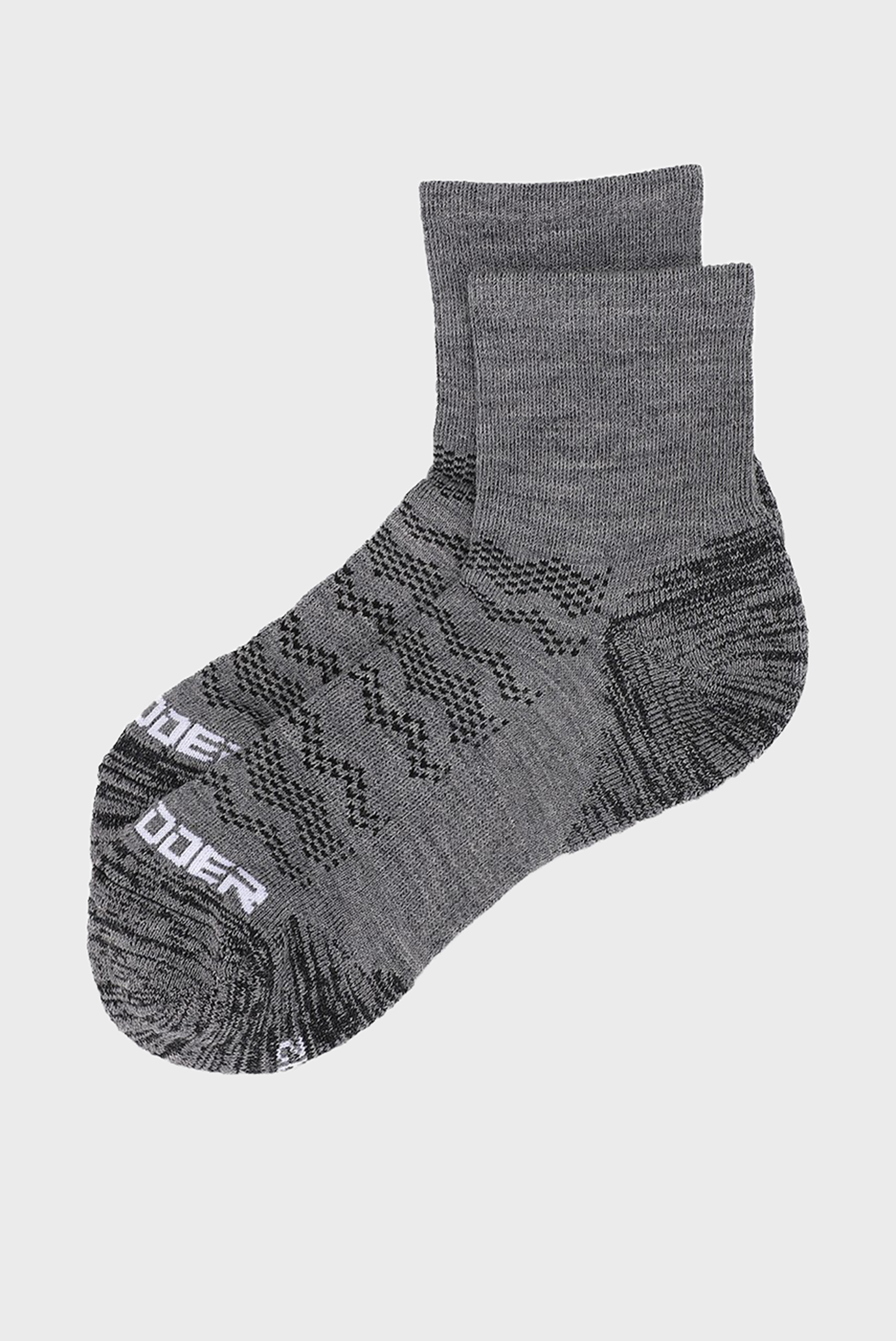 Сірі вовняні шкарпетки 1
