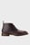 Мужские бордовые кожаные ботинки Berkshire Lug Chukka Boot